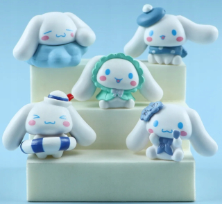 Sada figúrok Hello Kitty Cat Cinnamoroll 5 ks
